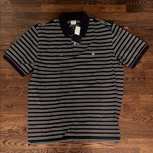 Brooks Brothers Classic Navy Striped Polo Shirt